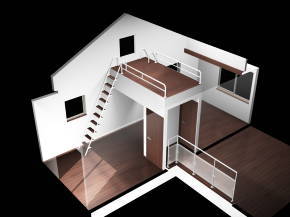 小屋裏空間